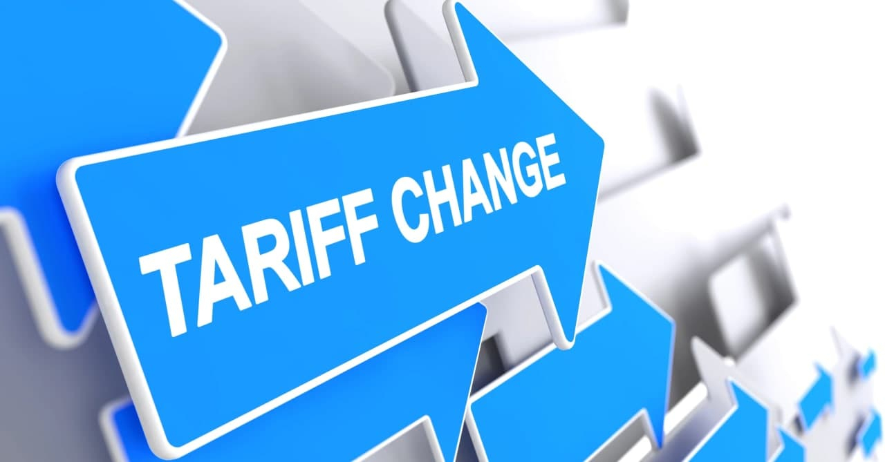 Change in General Tariffs from 06 February 2023